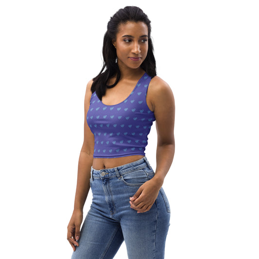  Hot Diamonds Women's Festival Crop Top - Viodiama Artistry