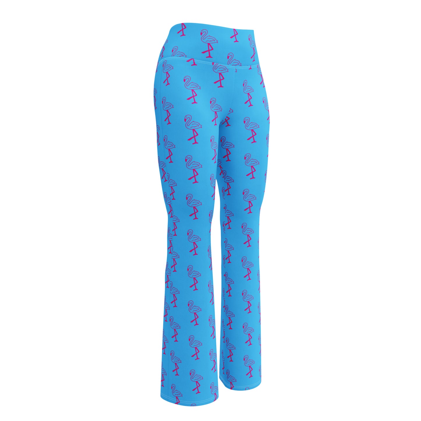 Flamingo Women's Festival Flare Leggings - Viodiama Artistry