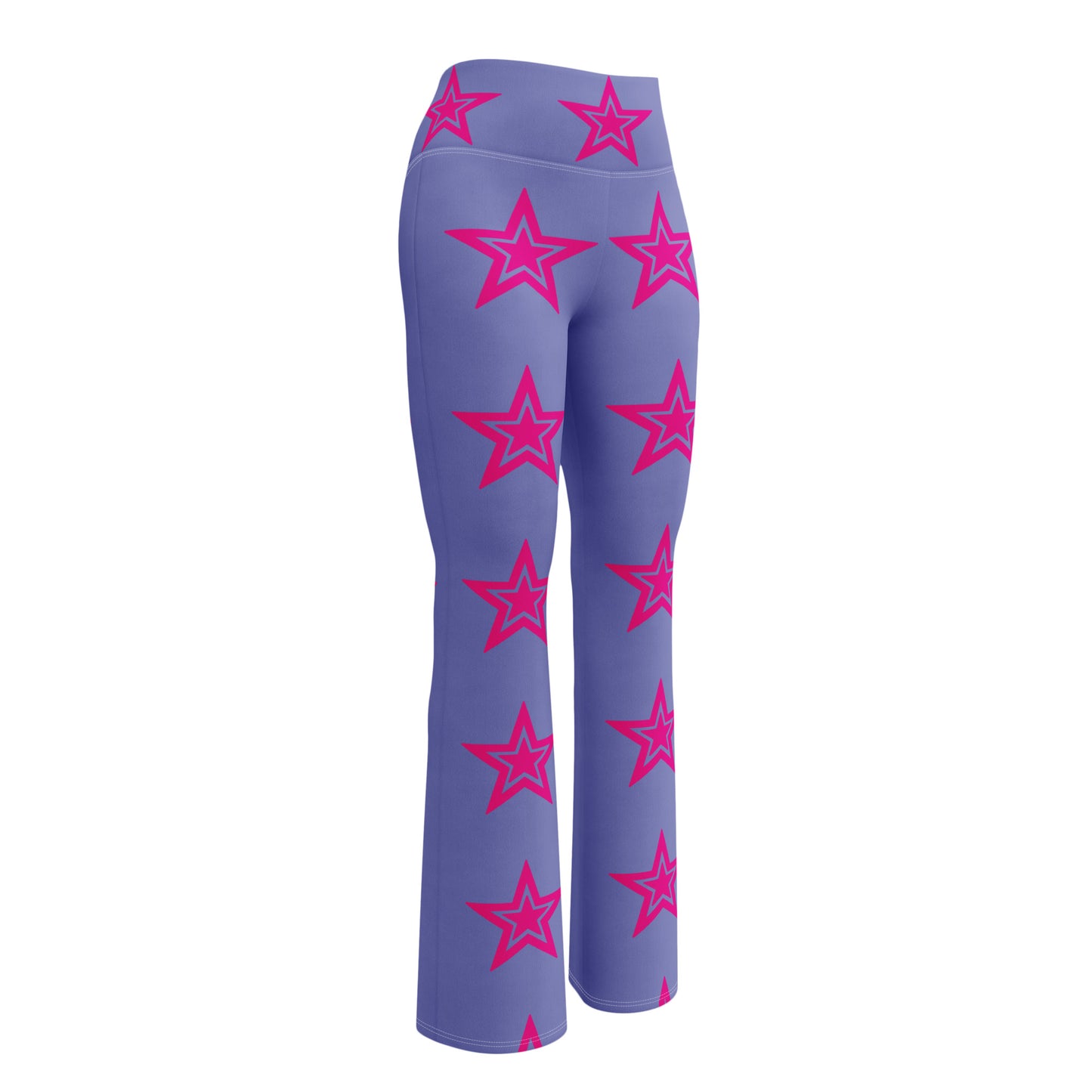 Star Bright Women's Festival Flare Leggings - Viodiama Artistry