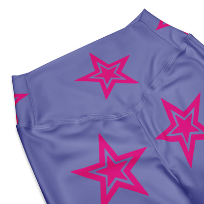 Star Bright Women's Festival Flare Leggings - Viodiama Artistry