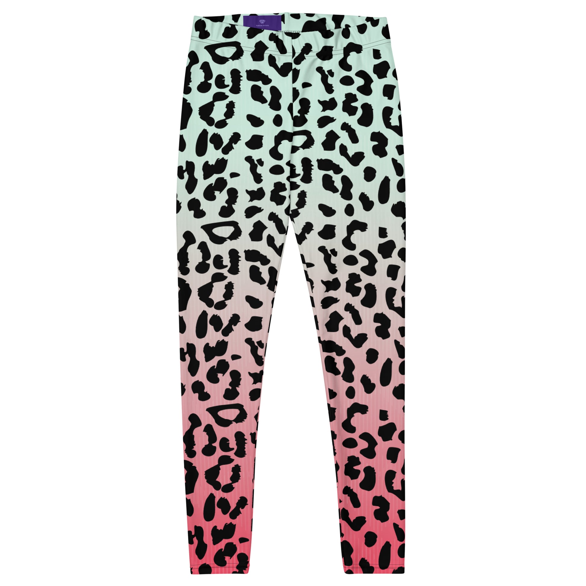 Leopard Love Women's Festival Leggings - Viodiama Artistry