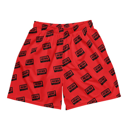 Cassette Tape Men's Festival Athletic Shorts - Viodiama Artistry