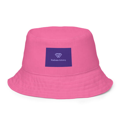 Sweet Kisses Women's Reversible Bucket Hat - Viodiama Artistry