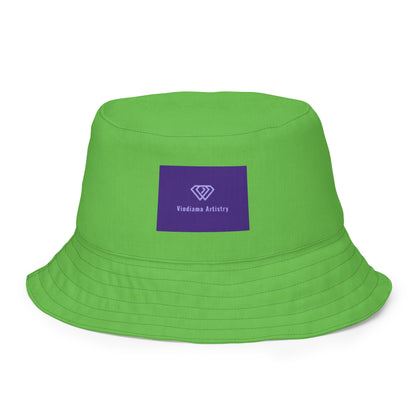 Lemon Sour Reversible Bucket Hat - Viodiama Artistry