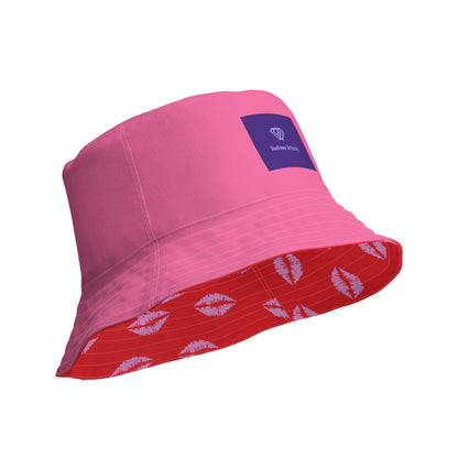 Sweet Kisses Women's Reversible Bucket Hat