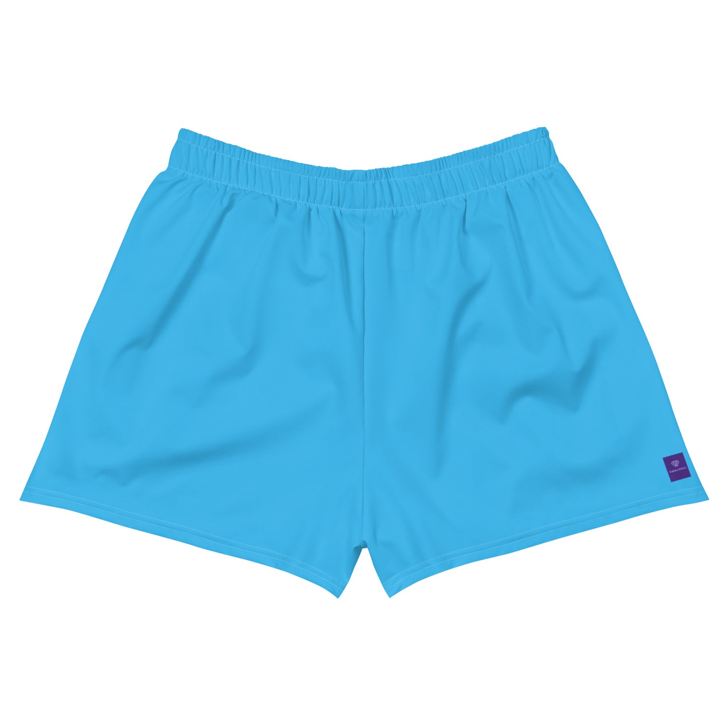 Rainbow Women's Festival Athletic Shorts - Viodiama Artistry