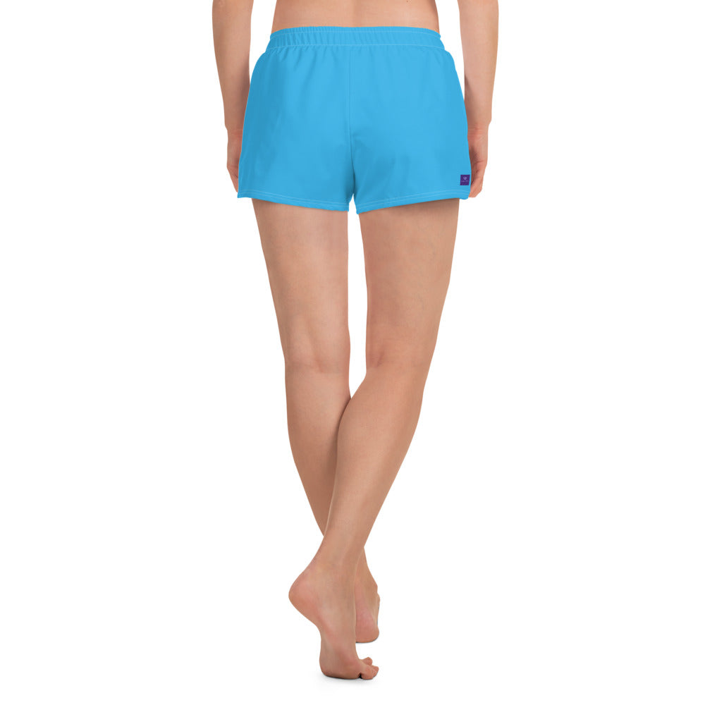 Rainbow Women's Festival Athletic Shorts - Viodiama Artistry