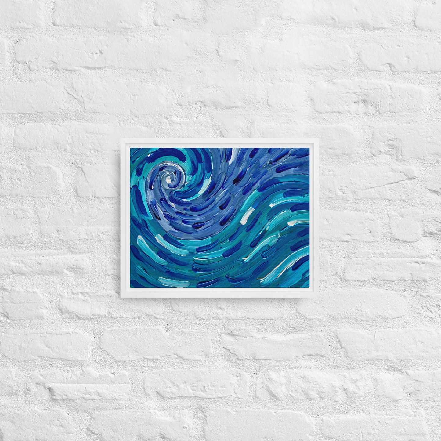 Amihan Monsoon Acrylic Painting Canvas Print