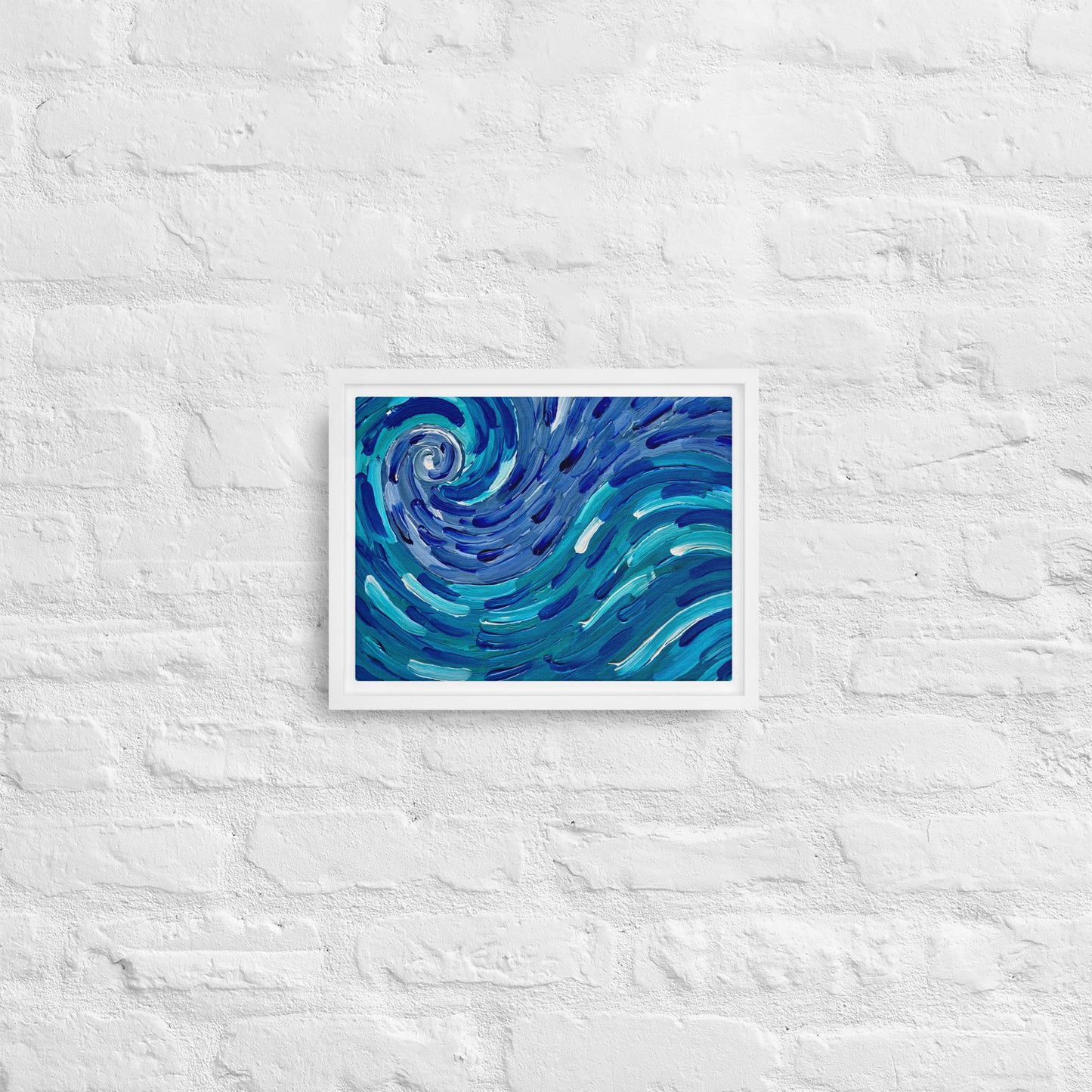 Amihan Monsoon Acrylic Painting Canvas Print