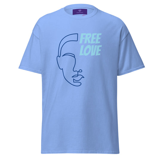 Free Love Men's T-Shirt - Viodiama Artistry