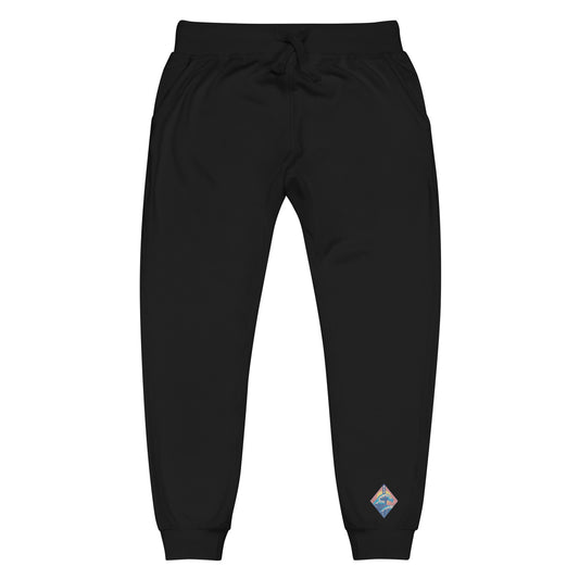 Ocean Waves Unisex Fleece Sweatpants